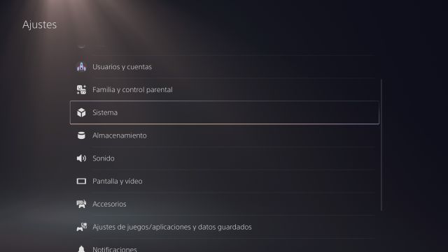 Langue PS5