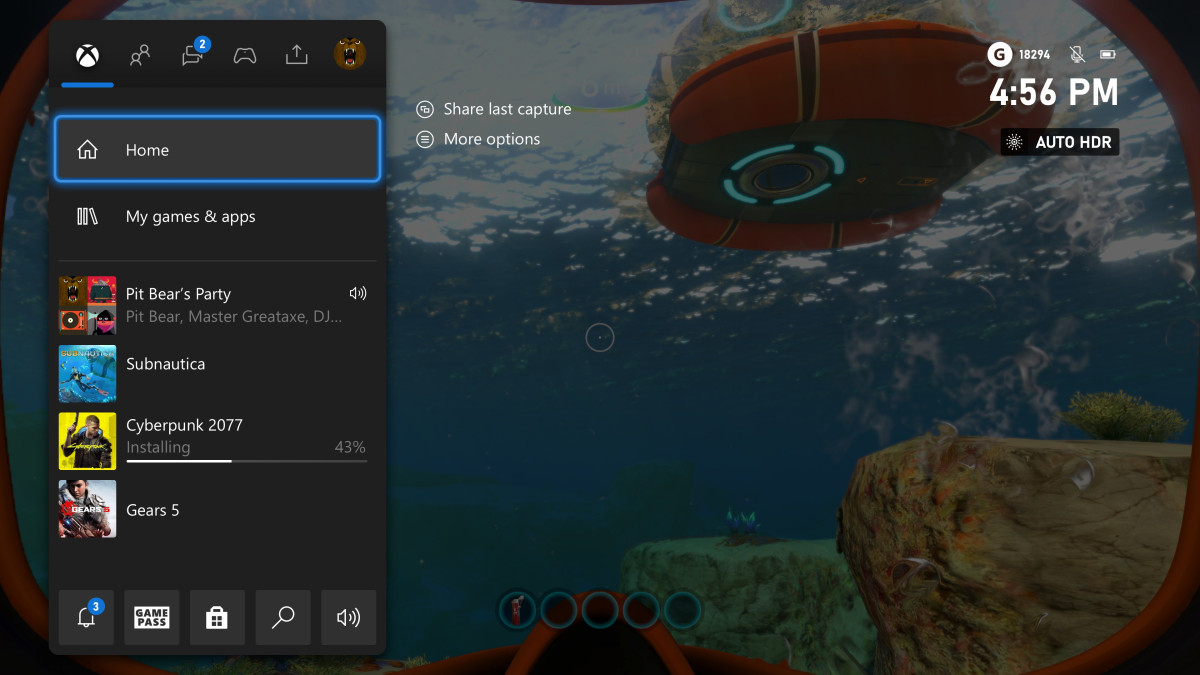 Mode auto HDR sur Xbox Series X | S