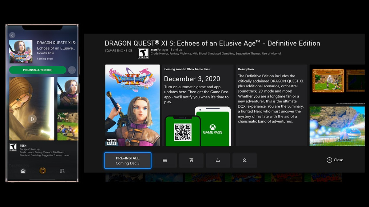 Téléchargez les jeux GamePass plus tôt