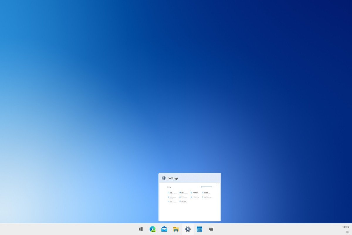 Windows 10X: tout ce que vous devez savoir 4 Barre des tâches Windows 10X