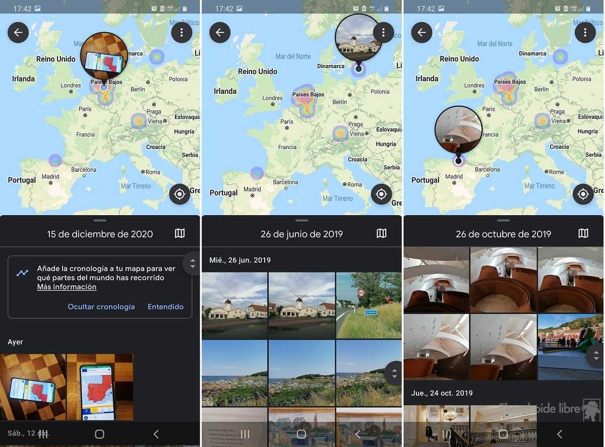 Google Photos s'intègre à Maps: regardez les photos de vos voyages 2 Intégration de Google Photos Maps