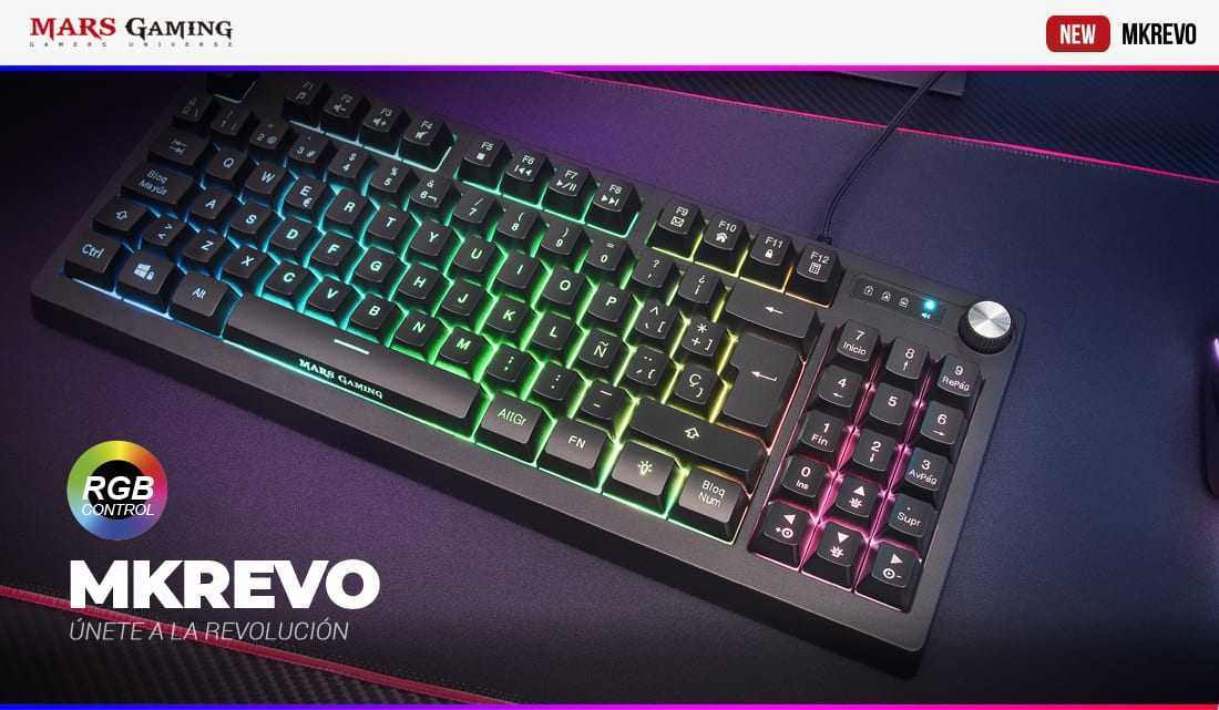 Mars Gaming MKREVO offre toutes les touches dans beaucoup moins d'espace 1 es