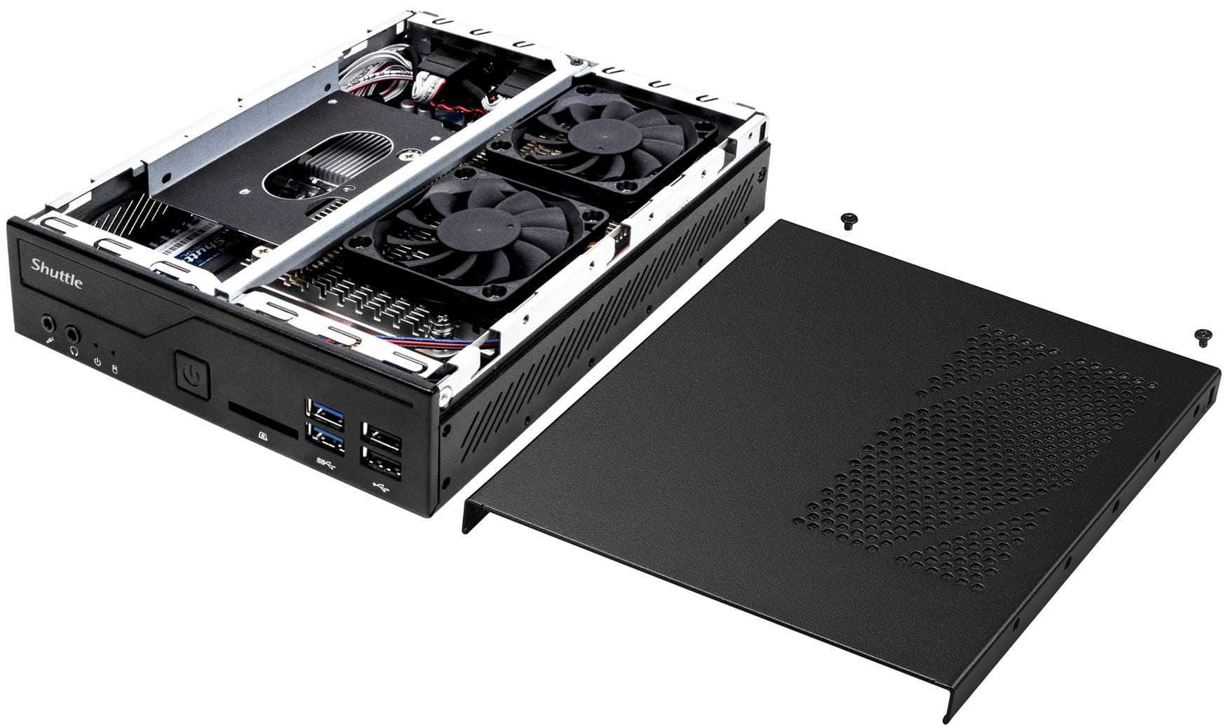 Shuttle XPC Slim DH410, miniPC pour le nouveau Intel Comet Lake 1 es