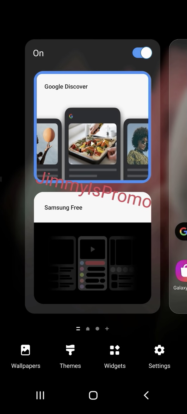 Une vidéo montre les premières fonctions de One UI 3.1 de Samsung 4 Google Discover One UI 3.1