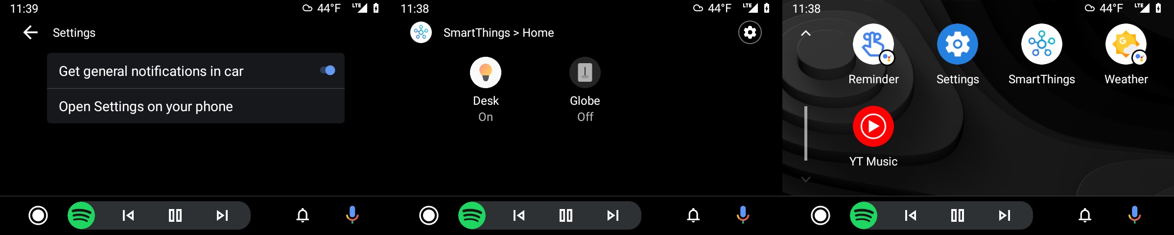 Samsung met à jour SmartThings avec la prise en charge d'Android Auto 3 Android Auto Samsung SmartThings