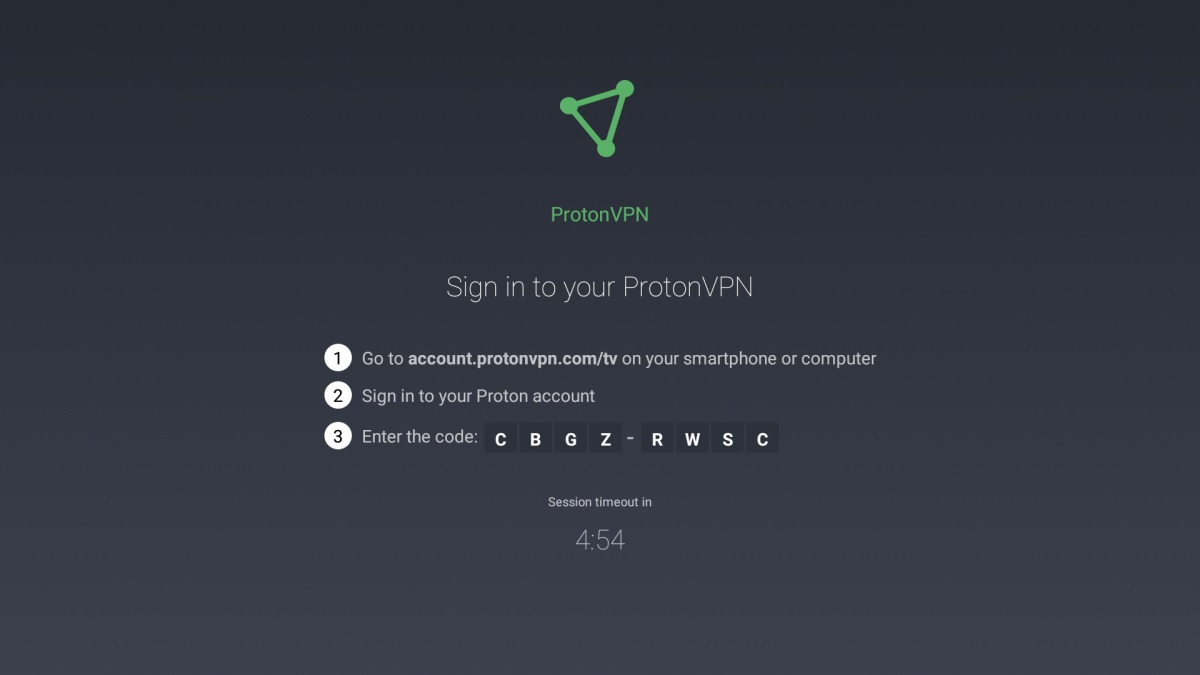 ProtonVPN peut maintenant être téléchargé sur Android TV 3 Installation de ProtonVPN Android TV