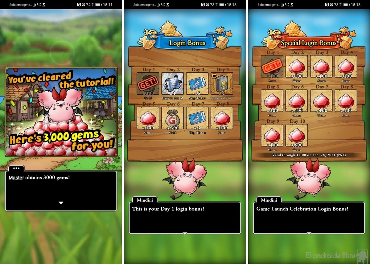 Nous avons testé Dragon Quest Tact: le nouveau RPG tactique de Square Enix 3 Récompenses Dragon Quest Tact
