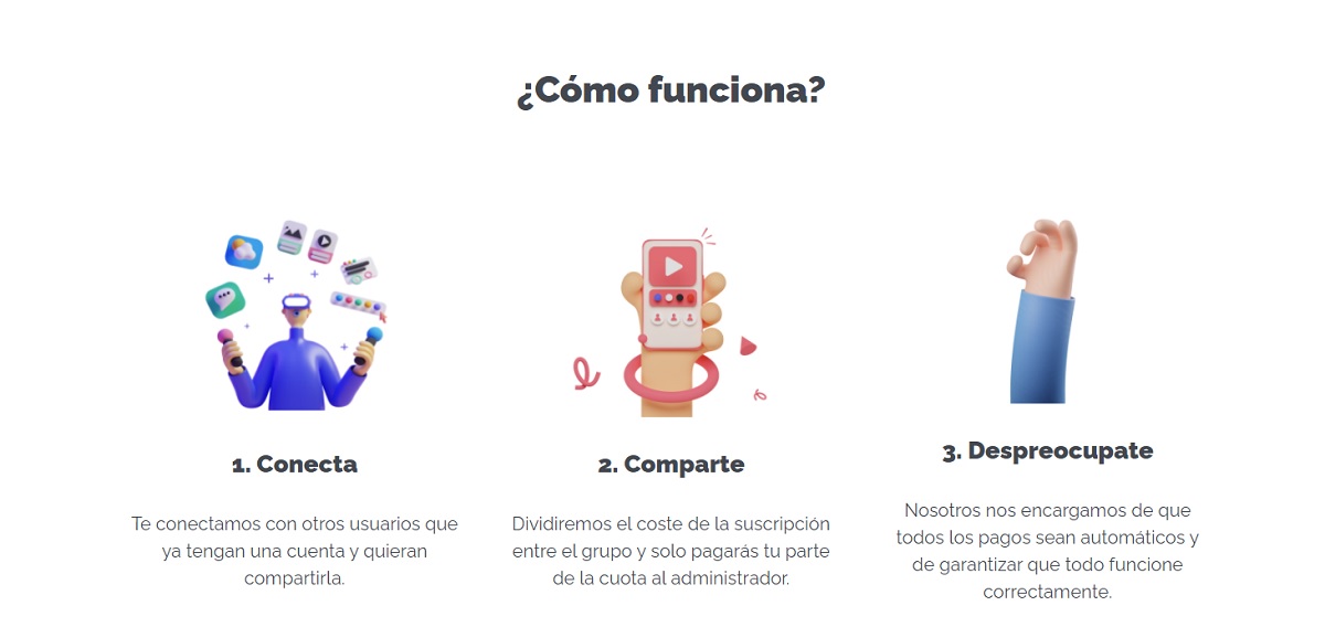 Octopus: partagez vos dépenses de Netflix, Spotify, Disney + et plus 4 Poulpe en cours d'exécution