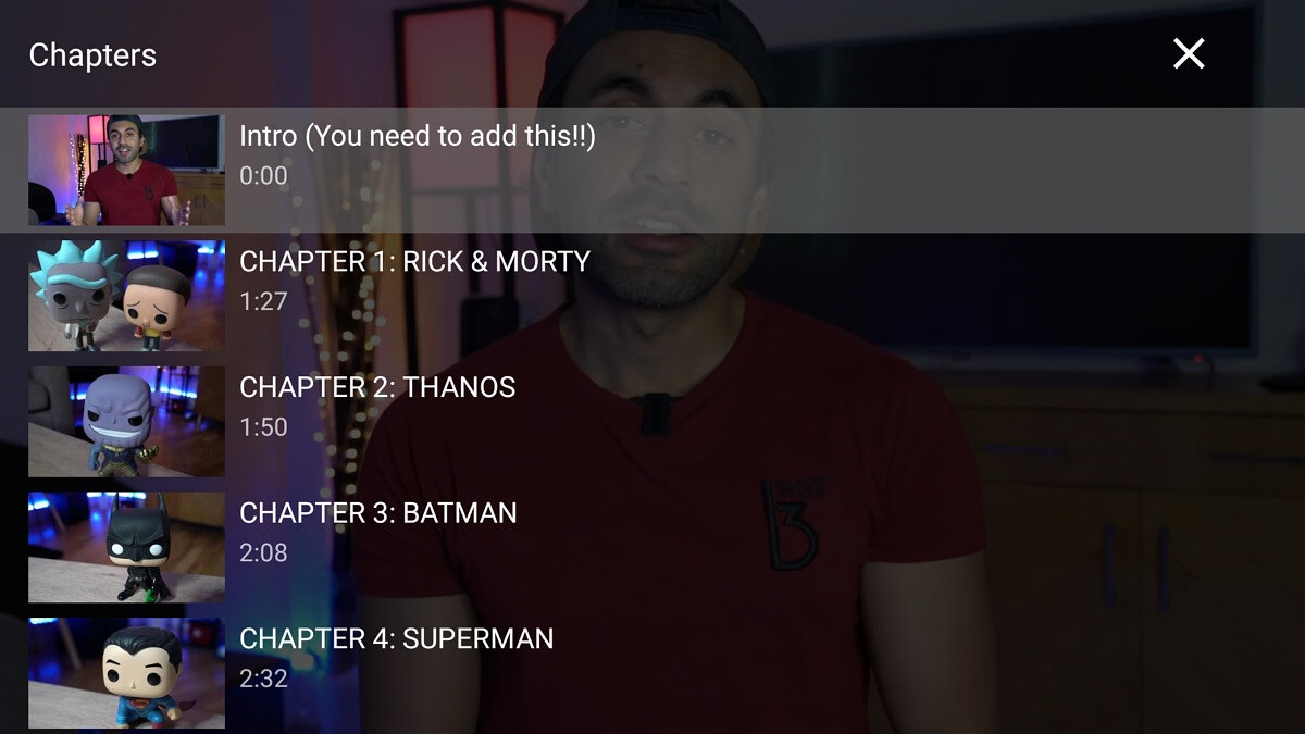 Cette alternative gratuite à YouTube met à jour son interface et ajoute des chapitres aux vidéos 3 Vidéos des chapitres de NewPipe