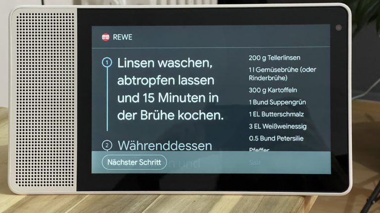 Écrans intelligents: 12 trucs et astuces 9 L'assistant de cuisson sur les écrans intelligents vous montre des instructions étape par étape.