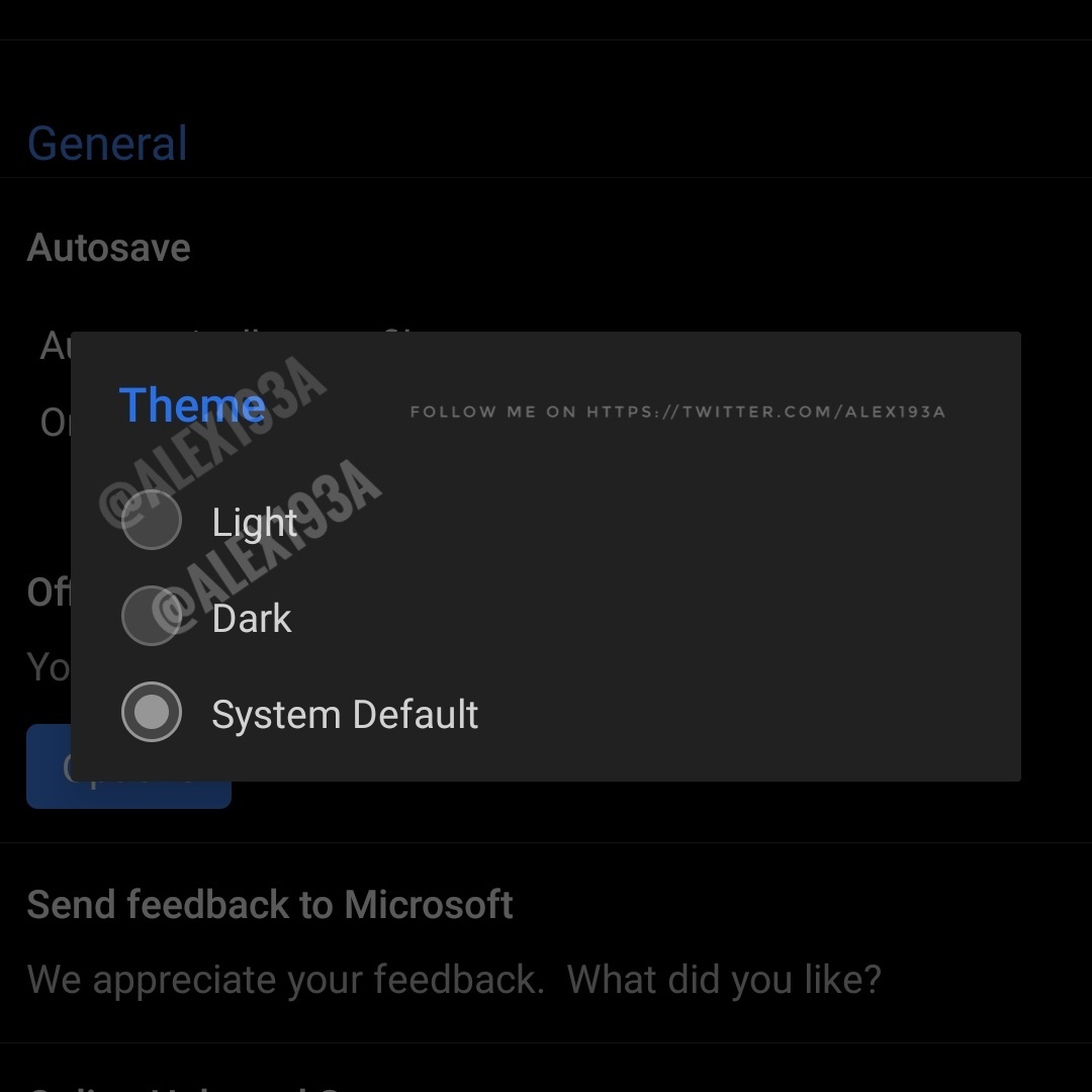 Image de Dark Mode Word pour Android