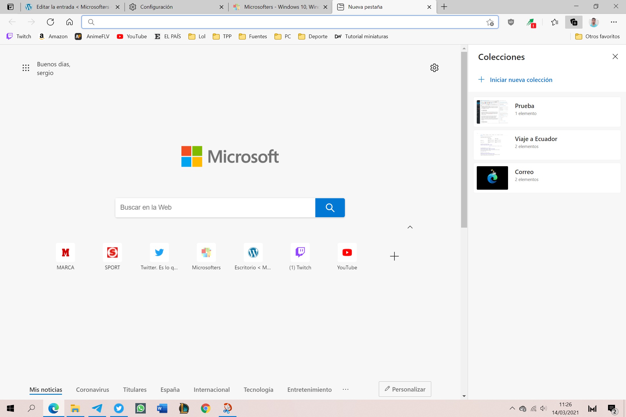 Sept raisons d'oublier Google Chrome et de passer à Microsoft Edge 4 Collections Microsoft Edge