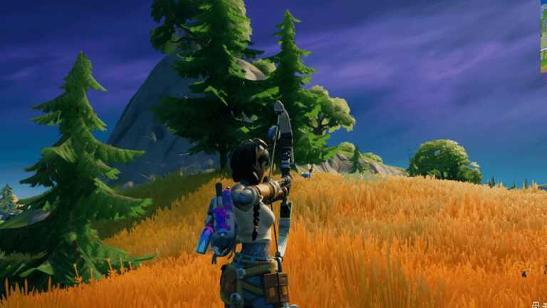 Comment chasser la faune dans les quêtes épiques de la saison 6 de Fortnite Chapter 2 18 Hunting a chicken in Fortnite.