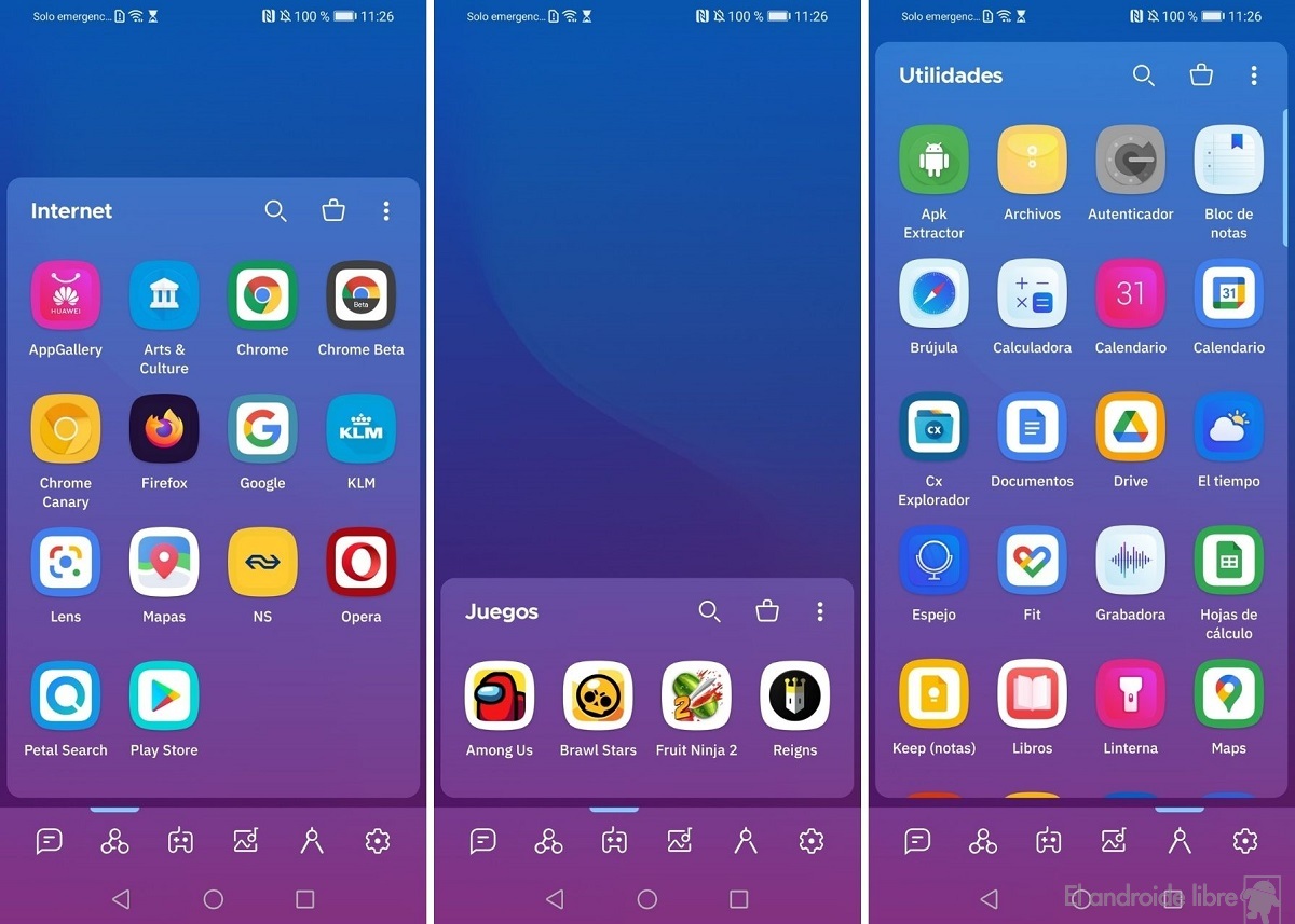 Un lanceur qui vous aide à organiser vos applications: Smart Launcher 5 4 Tiroirs d'application Smart Launcher 5