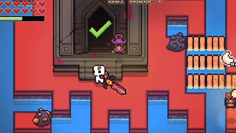 Comment résoudre le casse-tête Fire Galaxy dans Forager »wiki utile Solution de puzzle Fire Galaxy 9 The outside of the Fire Galaxy Puzzle in Forager.