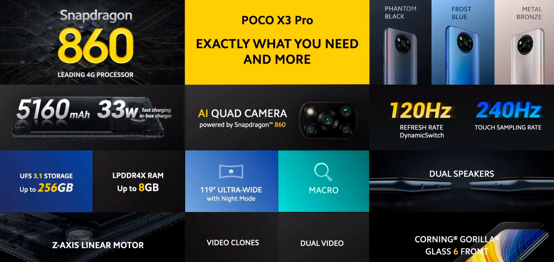 POCO X3 Pro maintenant en vente à un prix imbattable: à partir de 199,99 € 4 1616781607 345 POCO X3 Pro maintenant en vente a un prix imbattable