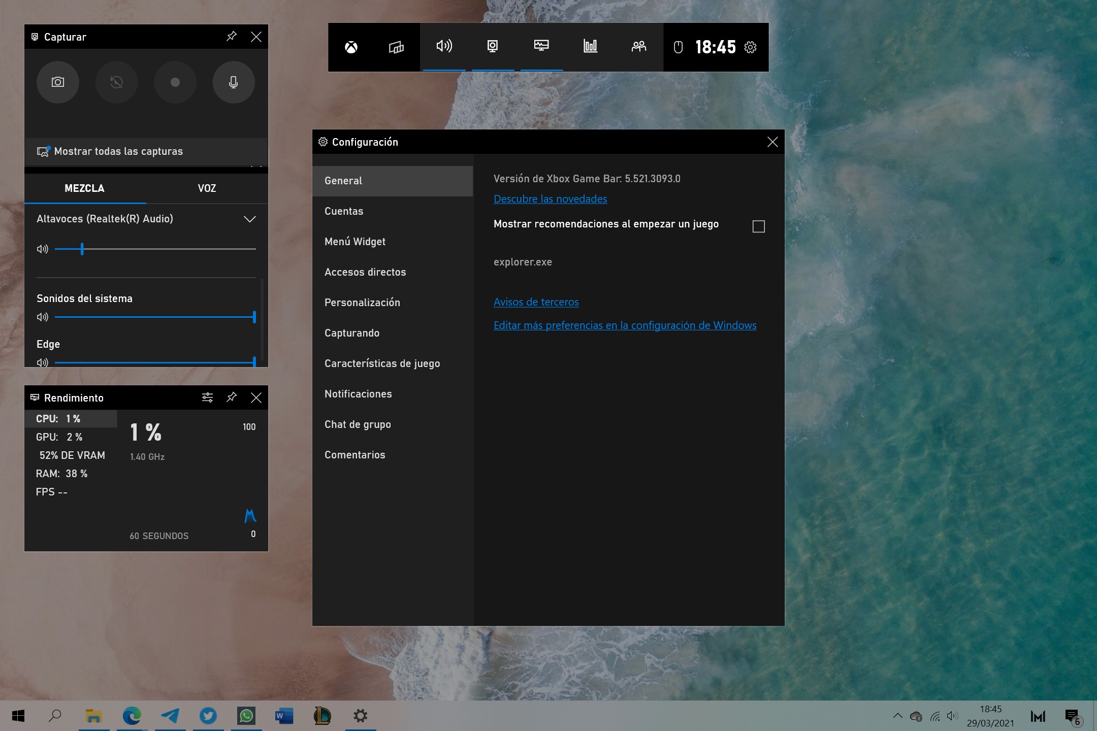 5 astuces sur Windows 10 que vous ne connaissiez peut-être pas 6 Xbox Game Bar sur Windows 10