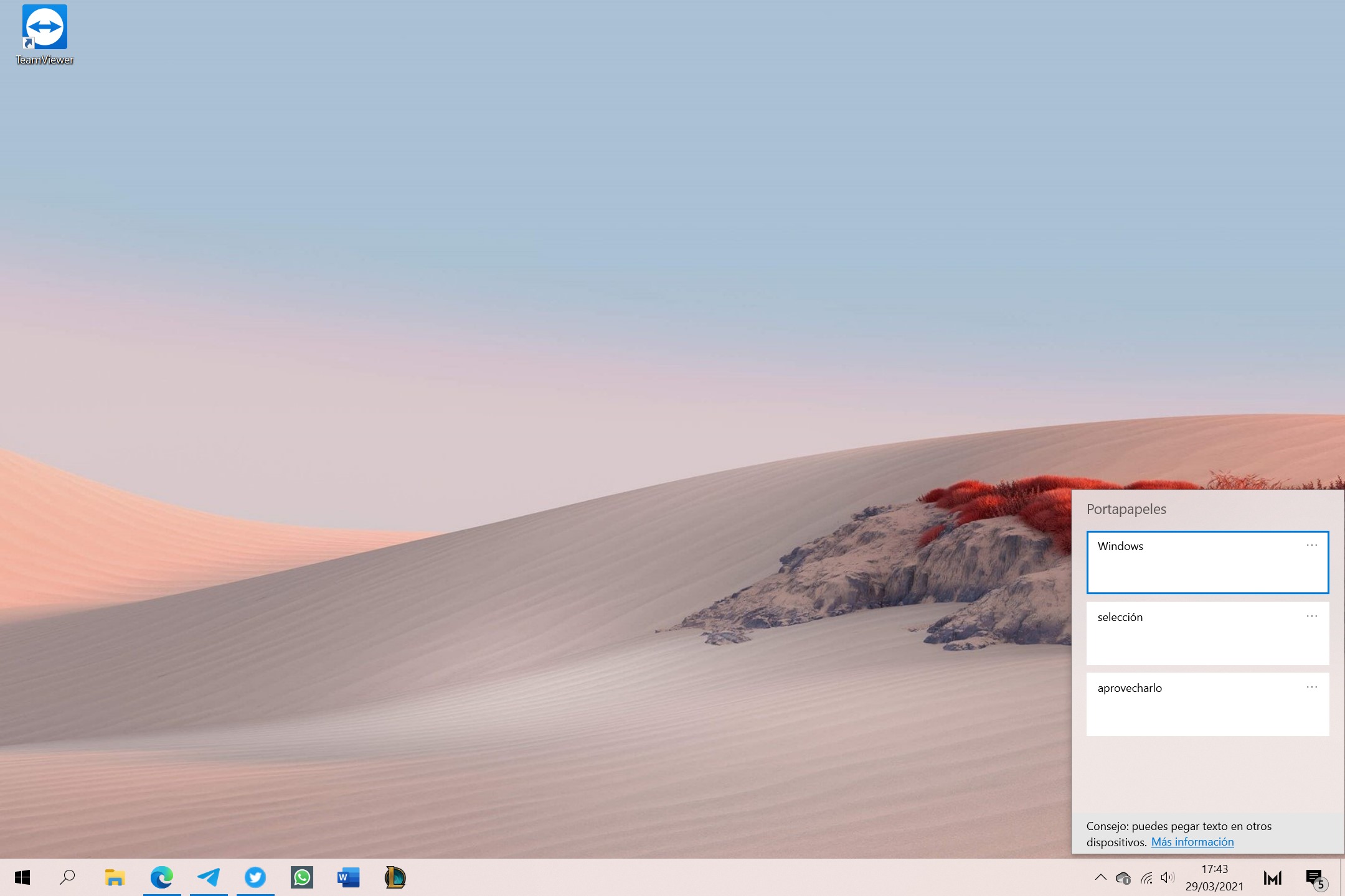 5 astuces sur Windows 10 que vous ne connaissiez peut-être pas 2 Historique du presse-papiers de Windows 10