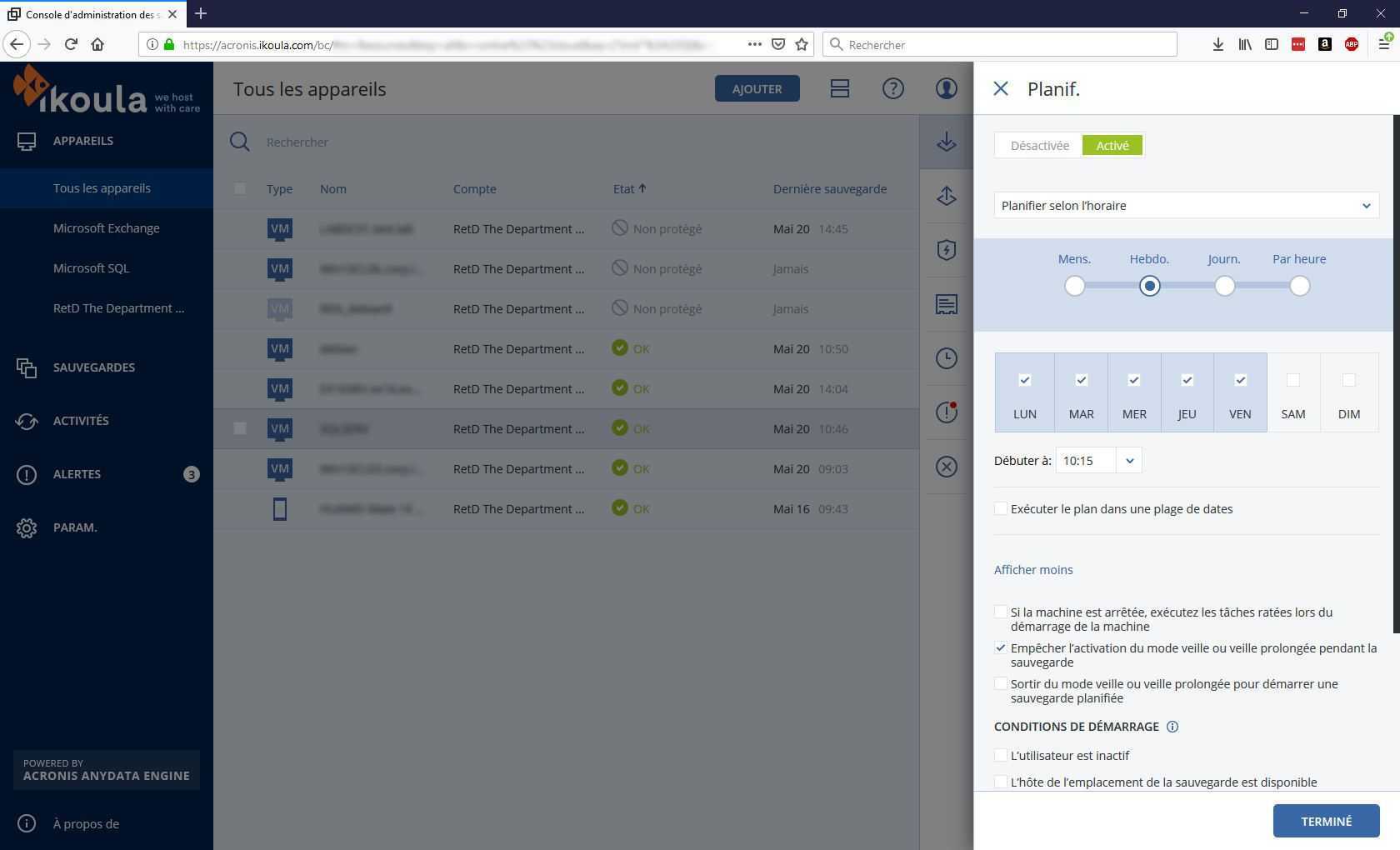 Pourquoi choisir Acronis Cyber Backup pour la protection de vos données ? 5 Acronis Cyber Backup 3