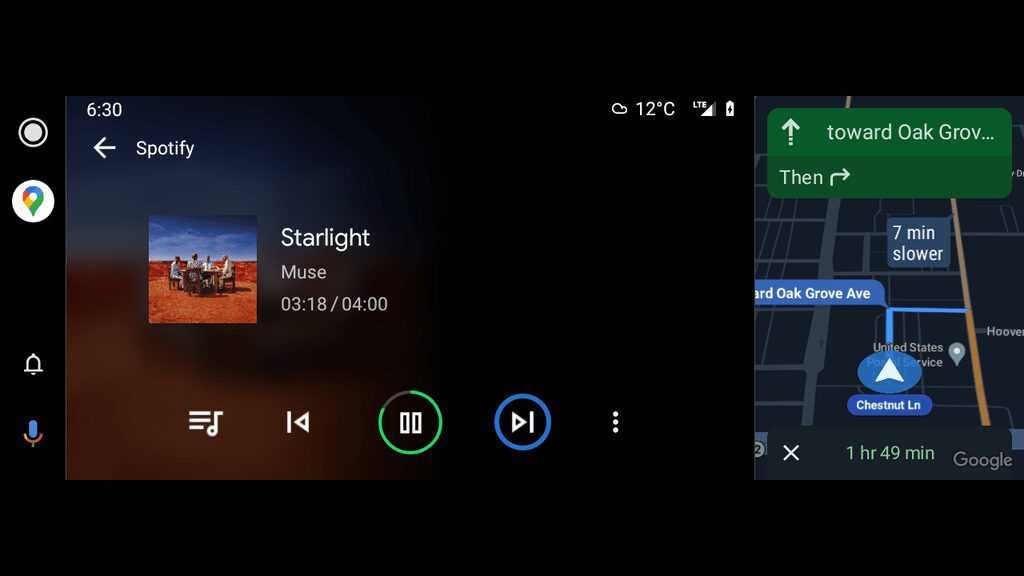 Android Auto commence à obtenir le mode écran partagé 2 Android Auto commence a obtenir le mode ecran partage
