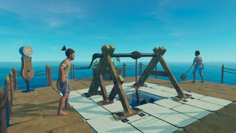Comment construire et utiliser un moteur dans Raft 29 Comment construire et utiliser un moteur dans Raft