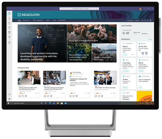 Microsoft Viva commence à faire ses premiers pas 2 Connexions Microsoft Viva sur le bureau
