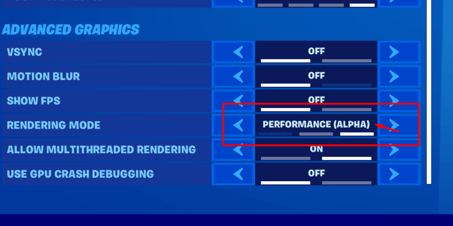Comment activer le mode Performance dans Fortnite 3 Comment changer Fortnite en mode Performance.