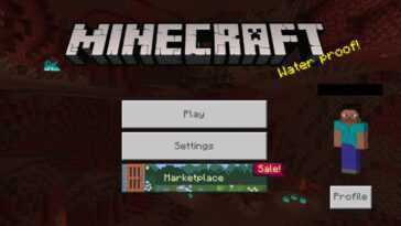 Comment obtenir Minecraft Bedrock Edition sur PC 9 The Minecraft Bedrock edition title page.