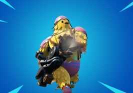 Cluck holding a Recycler.