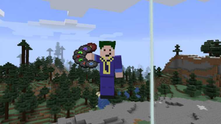 Tous les disques de musique Minecraft et comment les obtenir 1 Barish holding several Minecraft music Discs.