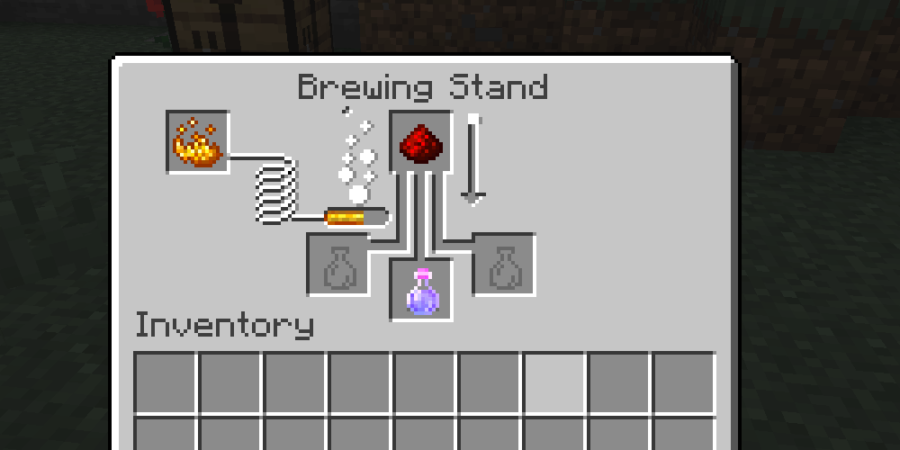 Guide de brassage et de potions Minecraft | Toutes les recettes de potions Minecraft 6 Brassage avec Redstone dans Minecraft.