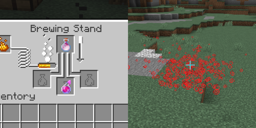 Guide de brassage et de potions Minecraft | Toutes les recettes de potions Minecraft 9 Préparer une potion persistante dans Minecraft.