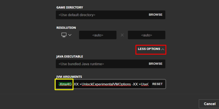 Comment allouer plus de RAM à Minecraft 4 Comment modifier la RAM sur Minecraft.