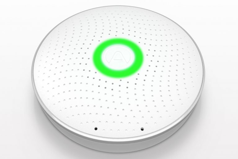 Airthings: les moniteurs d'air ambiant affichent également le niveau de pollen 4 Capteur de radon Airthings Wave