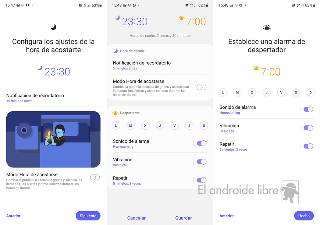Mode coucher du Galaxy S21 maintenant disponible sur les Galaxy Note 10 et S10 3 Régler l'horloge Samsung