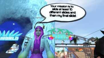 Comment obtenir le cas de terreur de Fey Yoshida dans le parc aquatique Oceanic »wiki utile Champions du métaverse Roblox 24 Fey's challenge in Waterpark Oceanic.