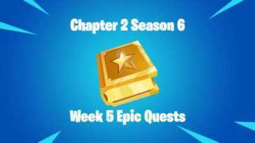 Fortnite Chapter 2 Saison 6 Semaine 5 Guide des quêtes épiques et aide-mémoire 20 Fortnite C2S6W5 Epic Quests.