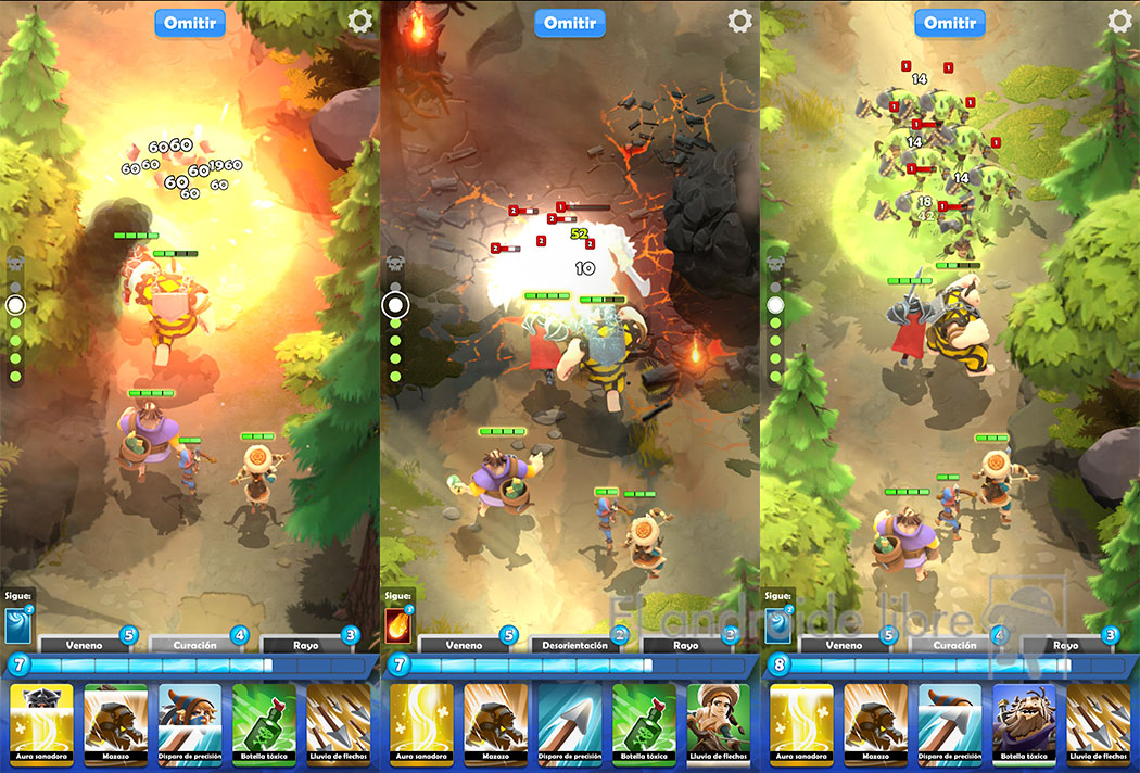 Explosions dans Darkfire Heroes Explosions dans Darkfire Heroes