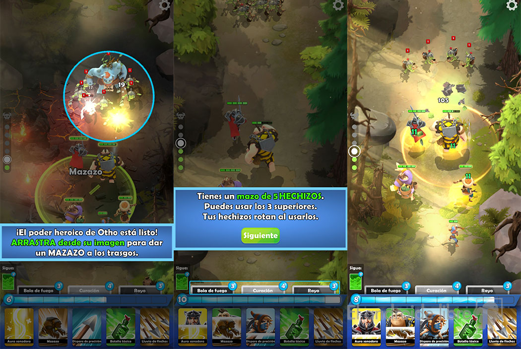 Tutoriel dans Darkfire Heroes Tutoriel dans Darkfire Heroes