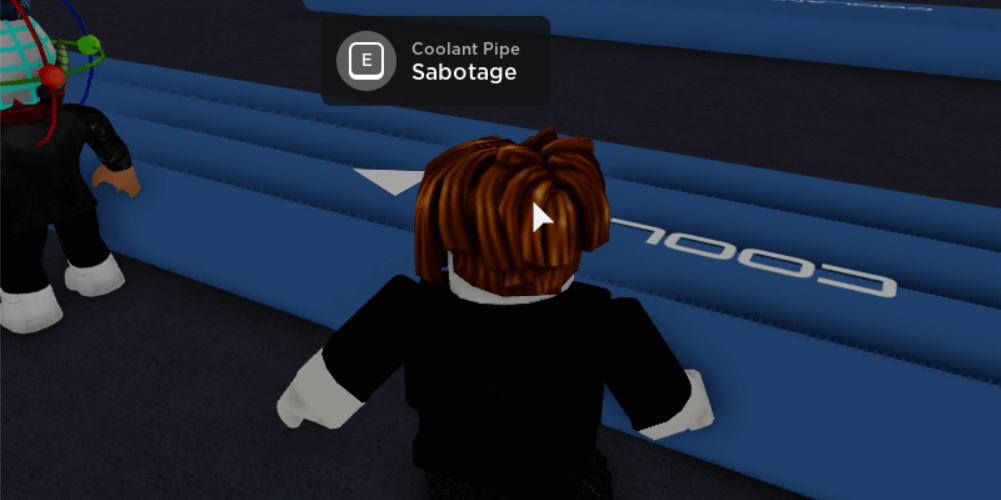 Comment obtenir la chute de caisse d'AJ Striker dans Pinewood Computer Core »wiki utile Champions du métaverse Roblox 5 Détruire la conduite de liquide de refroidissement.