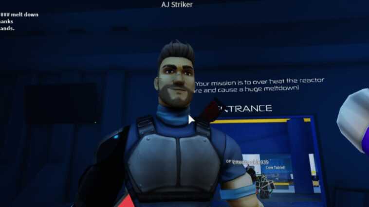 Comment obtenir la chute de caisse d'AJ Striker dans Pinewood Computer Core »wiki utile Champions du métaverse Roblox 1 AJ Striker in Pinewood.