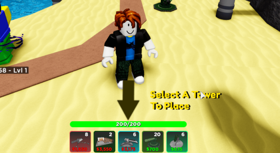 Comment obtenir Crate Drop d'AJ Striker dans Cube Defense »wiki utile Champions du métaverse Roblox 3 Les armes dans le jeu de défense métaverse cube.
