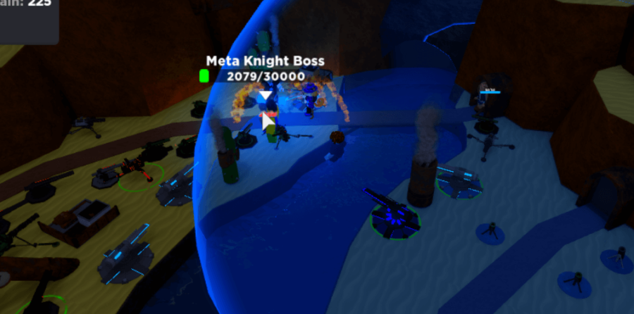 Comment obtenir Crate Drop d'AJ Striker dans Cube Defense »wiki utile Champions du métaverse Roblox 5 Le boss métaverse de Cube Defense.