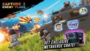 Comment obtenir la chute de caisse d'AJ Striker dans Polybattle »wiki utile Champions du métaverse Roblox 9 The metaverse promo image for Polybattle.