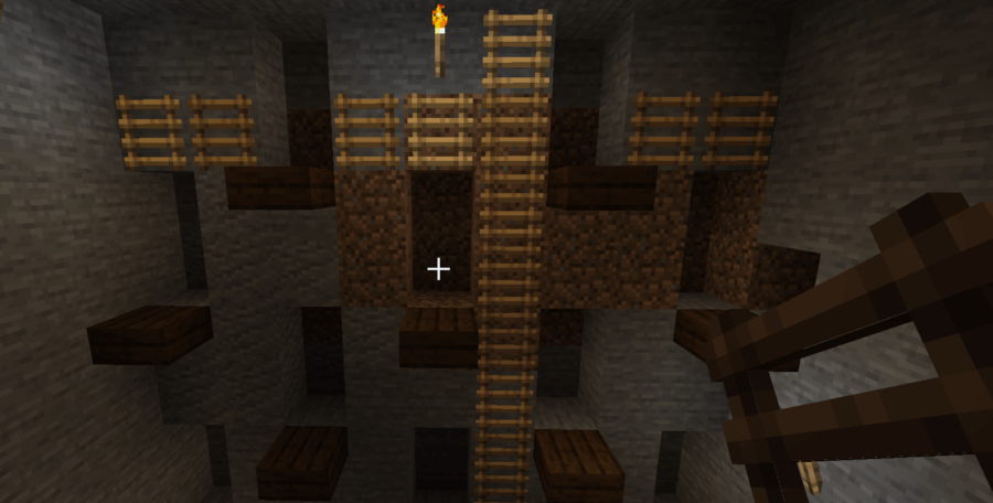 Comment décaper la mine dans Minecraft 5 Accès à une mine à ciel ouvert dans Minecraft.