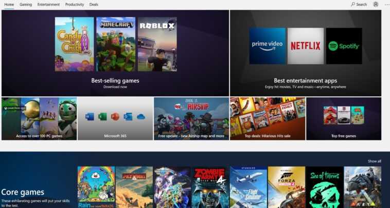 Le Microsoft Store serait en cours de révision pour la refonte de Windows 10 1 The Microsoft Store is reportedly being overhauled for Windows 10 revamp