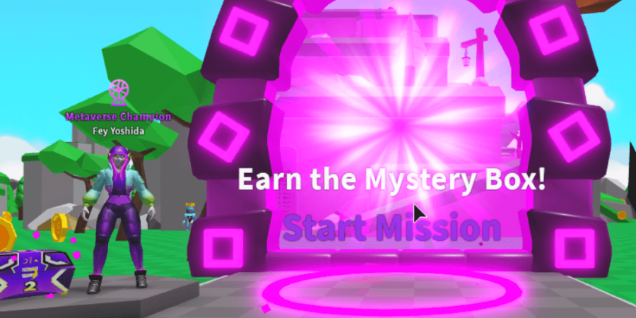 Comment obtenir le cas de terreur de Fey Yoshida dans Saber Simulator »wiki utile Champions du métaverse Roblox 2 Où entrer l'événement métaverse dans Saber Simulator.