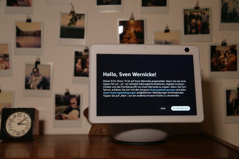 Echo Show 10 (3e génération) dans le test: étrange mélange de tablette et de haut-parleur intelligent 5 Ce n'est pas seulement facile à utiliser pour les utilisateurs Prime.
