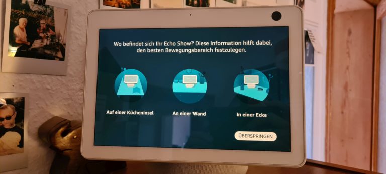 Echo Show 10 (3e génération) dans le test: étrange mélange de tablette et de haut-parleur intelligent 6 Comment souhaitez-vous configurer votre Echo Show 10?