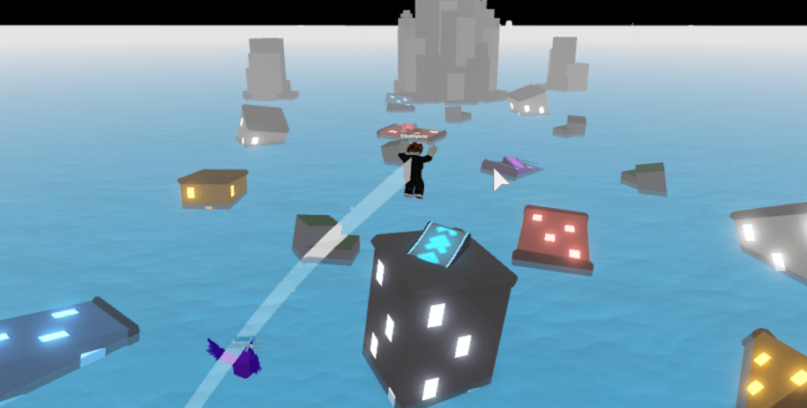 Comment obtenir les légendes de vitesse du coffre au trésor de Wren Brightblade | Champions du métaverse Roblox 3 Wrens parkour dans Legends of speed.